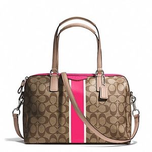 Coach Purse signature nancy satchel